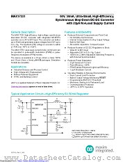 MAX17551AUB+T datasheet pdf MAXIM - Dallas Semiconductor