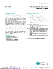 MAX17559ACJ+ datasheet pdf MAXIM - Dallas Semiconductor