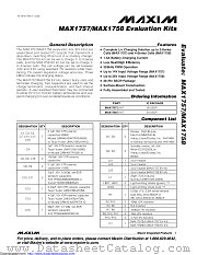 MAX1758EVKIT+ datasheet pdf MAXIM - Dallas Semiconductor