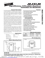 MAX1791EUB-T datasheet pdf MAXIM - Dallas Semiconductor