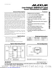 MAX1840EUB+T datasheet pdf MAXIM - Dallas Semiconductor