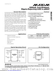 MAX1857EUA47+ datasheet pdf MAXIM - Dallas Semiconductor