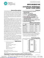 MAX186BCPP+ datasheet pdf MAXIM - Dallas Semiconductor