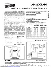 MAX194AEWE+ datasheet pdf MAXIM - Dallas Semiconductor