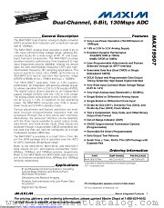 MAX19507 datasheet pdf MAXIM - Dallas Semiconductor