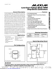 MAX1966ESA+ datasheet pdf MAXIM - Dallas Semiconductor