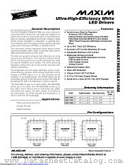MAX1985ETP+T datasheet pdf MAXIM - Dallas Semiconductor