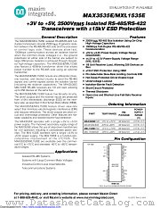 MXL1535EEWI+T datasheet pdf MAXIM - Dallas Semiconductor