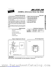 MAX4107ESA+T datasheet pdf MAXIM - Dallas Semiconductor