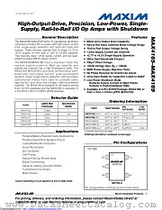 MAX4168ESD+ datasheet pdf MAXIM - Dallas Semiconductor