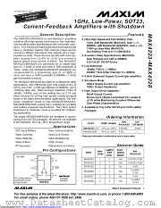 MAX4227ESA+ datasheet pdf MAXIM - Dallas Semiconductor