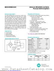 MAX4238AUT+T datasheet pdf MAXIM - Dallas Semiconductor