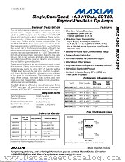 MAX4244ESD+T datasheet pdf MAXIM - Dallas Semiconductor