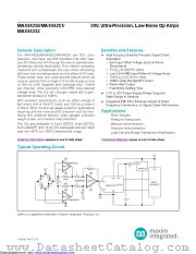 MAX44251 datasheet pdf MAXIM - Dallas Semiconductor