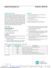MAX44250EVKIT datasheet pdf MAXIM - Dallas Semiconductor