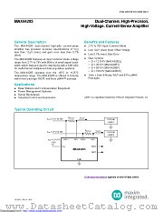 MAX44285TAWA+T datasheet pdf MAXIM - Dallas Semiconductor