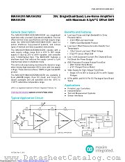 MAX44292 datasheet pdf MAXIM - Dallas Semiconductor