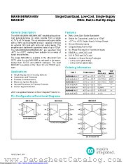 MAX4486AKA datasheet pdf MAXIM - Dallas Semiconductor