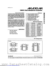 MAX453CSA+T datasheet pdf MAXIM - Dallas Semiconductor