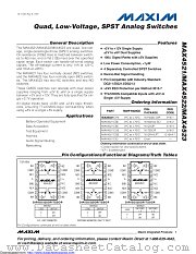 MAX4523CSE+T datasheet pdf MAXIM - Dallas Semiconductor