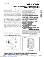 MAX4533EPP+ datasheet pdf MAXIM - Dallas Semiconductor