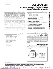 MAX4624EUT+T datasheet pdf MAXIM - Dallas Semiconductor