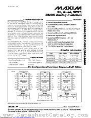MAX4664CSE+ datasheet pdf MAXIM - Dallas Semiconductor