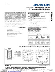 MAX4674EUE+T datasheet pdf MAXIM - Dallas Semiconductor