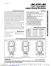 MAX4690CWE+T datasheet pdf MAXIM - Dallas Semiconductor