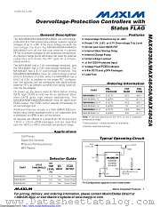 MAX4838AELT+T datasheet pdf MAXIM - Dallas Semiconductor