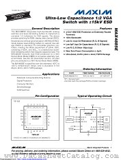 MAX4885EETG+TG0Y datasheet pdf MAXIM - Dallas Semiconductor