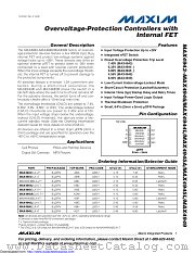 MAX4946 datasheet pdf MAXIM - Dallas Semiconductor