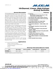 MAX4968ECM+ datasheet pdf MAXIM - Dallas Semiconductor