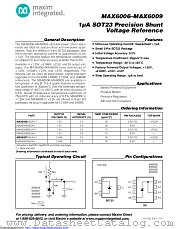 MAX6008AESA+T datasheet pdf MAXIM - Dallas Semiconductor