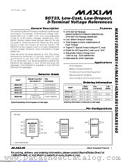 MAX6150EUR+T datasheet pdf MAXIM - Dallas Semiconductor