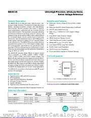 MAX6126AASA25/GG8 datasheet pdf MAXIM - Dallas Semiconductor