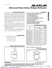 MAX6129BEUK25 datasheet pdf MAXIM - Dallas Semiconductor