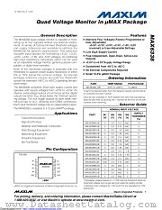 MAX6338IUB+ datasheet pdf MAXIM - Dallas Semiconductor