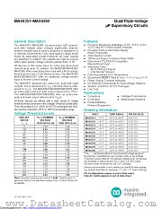 MAX6352TWUK-TG05 datasheet pdf MAXIM - Dallas Semiconductor