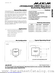 MAX638AESA+ datasheet pdf MAXIM - Dallas Semiconductor