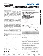 MAX6471TA15AD3+ datasheet pdf MAXIM - Dallas Semiconductor