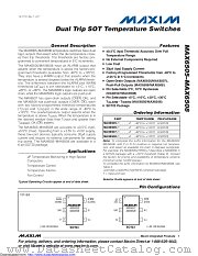 MAX6505UTP100+ datasheet pdf MAXIM - Dallas Semiconductor