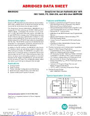 MAX66242ESA+ datasheet pdf MAXIM - Dallas Semiconductor