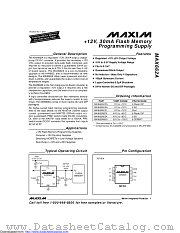 MAX662AESA+T datasheet pdf MAXIM - Dallas Semiconductor