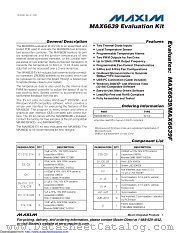 MAX6639EVKIT+ datasheet pdf MAXIM - Dallas Semiconductor