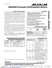 MAX6695EVKIT datasheet pdf MAXIM - Dallas Semiconductor