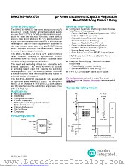 MAX6753KA30/V+T datasheet pdf MAXIM - Dallas Semiconductor