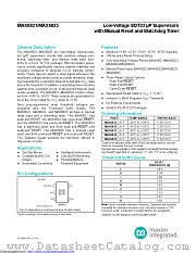 MAX6824RUK+ datasheet pdf MAXIM - Dallas Semiconductor