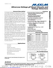 MAX6842FUKD0+T datasheet pdf MAXIM - Dallas Semiconductor