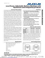 MAX6846KARD3+ datasheet pdf MAXIM - Dallas Semiconductor